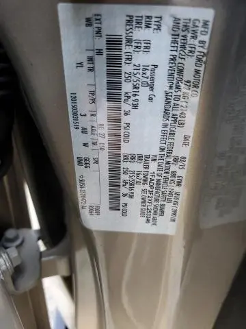 2015 FORD FOCUS SE  