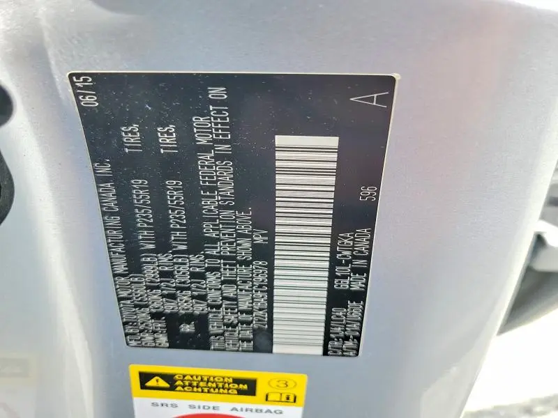 2015 LEXUS RX 350 BASE  