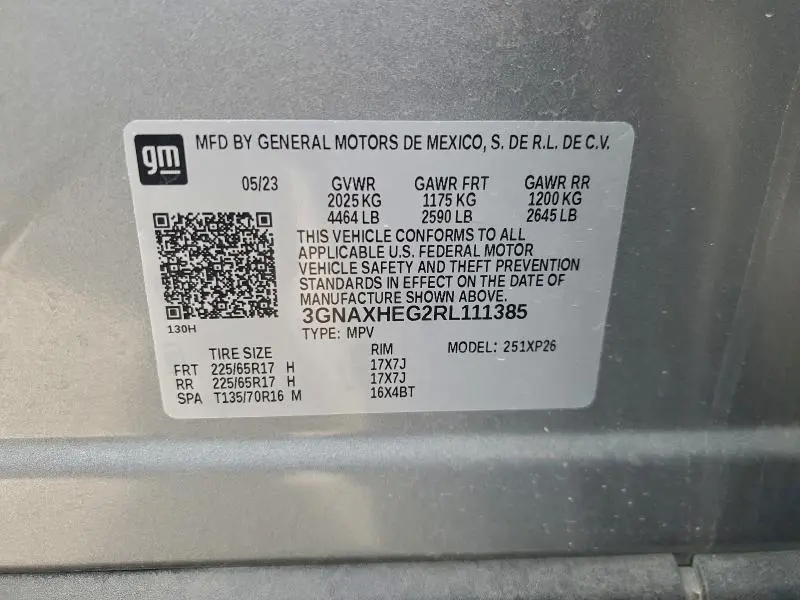 2024 CHEVROLET EQUINOX LS  