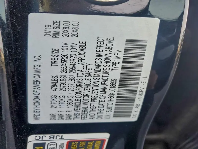 2019 ACURA RDX A-SPEC  