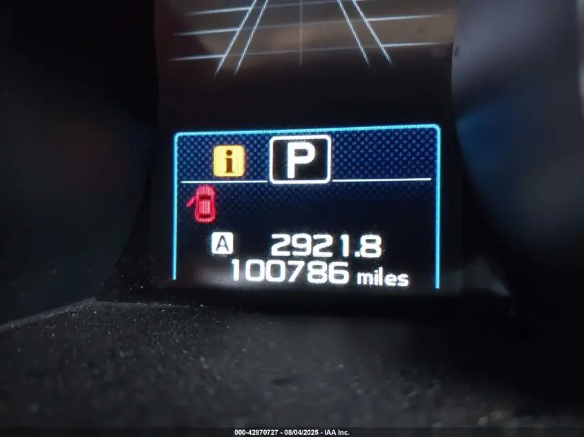 2016 SUBARU OUTBACK 2.5I LIMITED