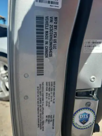 2022 DODGE CHARGER GT  