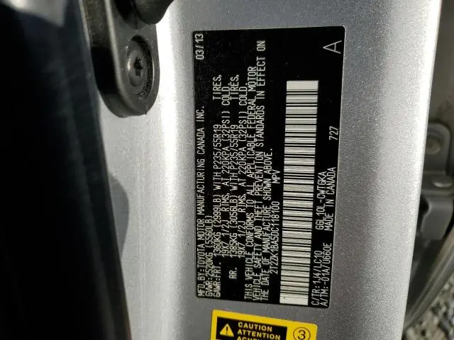 2013 LEXUS RX 350  