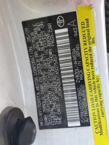 2010 TOYOTA PRIUS   