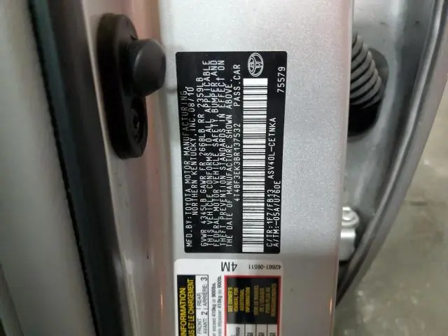 2011 TOYOTA CAMRY BASE  