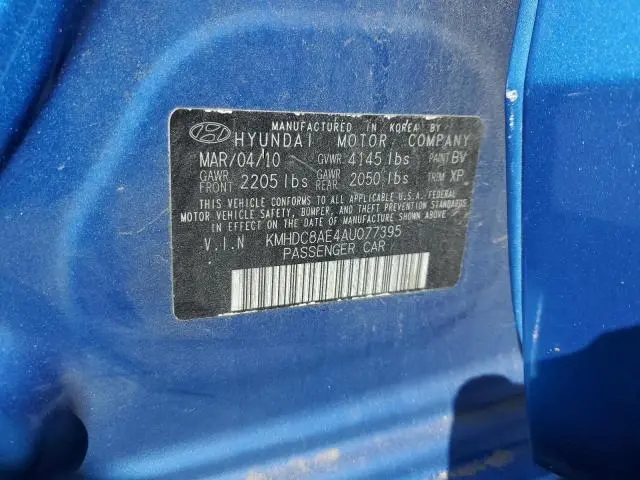 2010 HYUNDAI ELANTRA TOURING GLS  