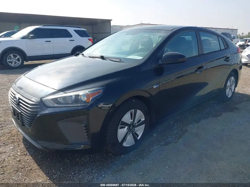 2018 HYUNDAI IONIQ HYBRID BLUE