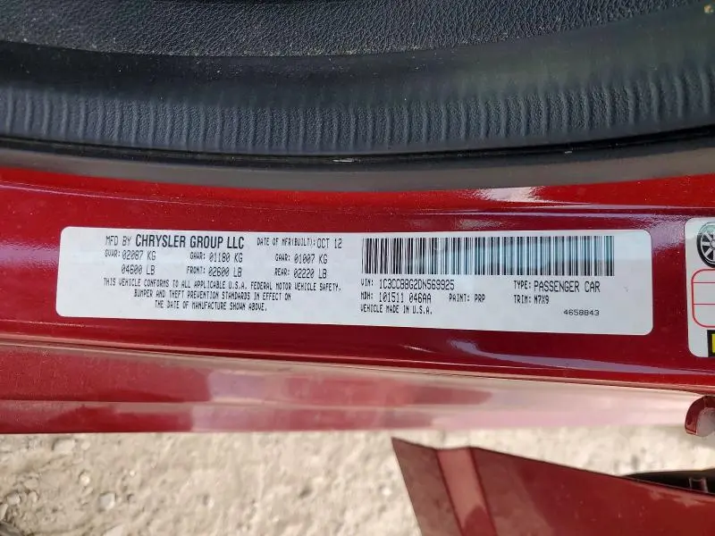2013 CHRYSLER 200 TOURING  