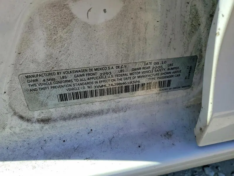 2011 VOLKSWAGEN JETTA TDI  