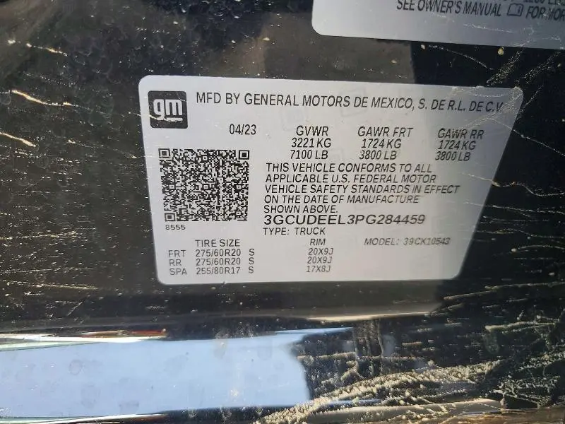 2023 CHEVROLET SILVERADO K1500 RST  