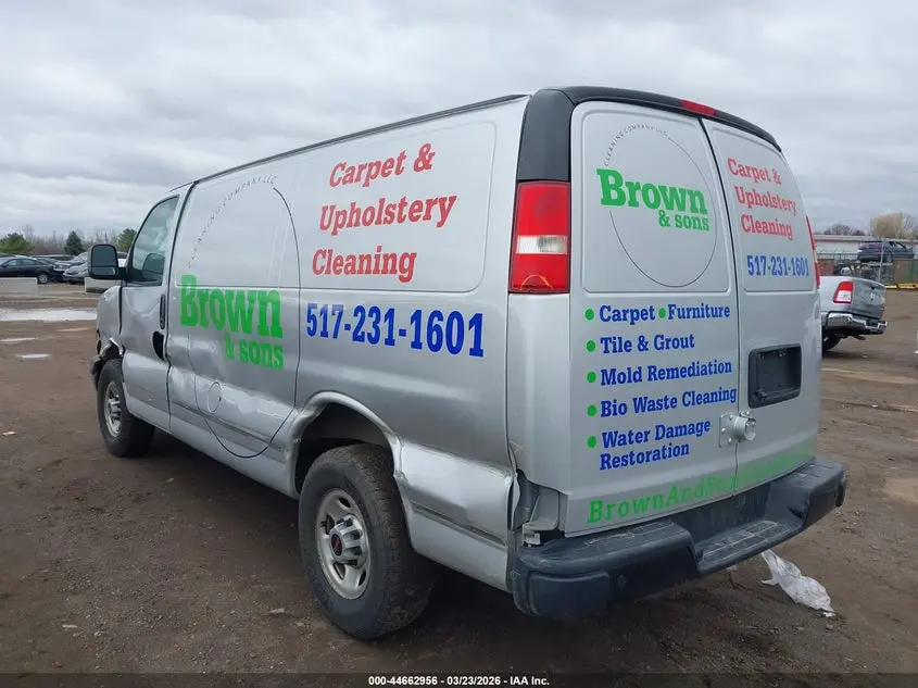 2018 GMC SAVANA 2500 WORK VAN