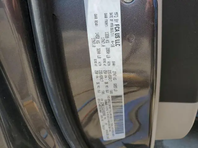 2018 CHRYSLER PACIFICA TOURING L PLUS  