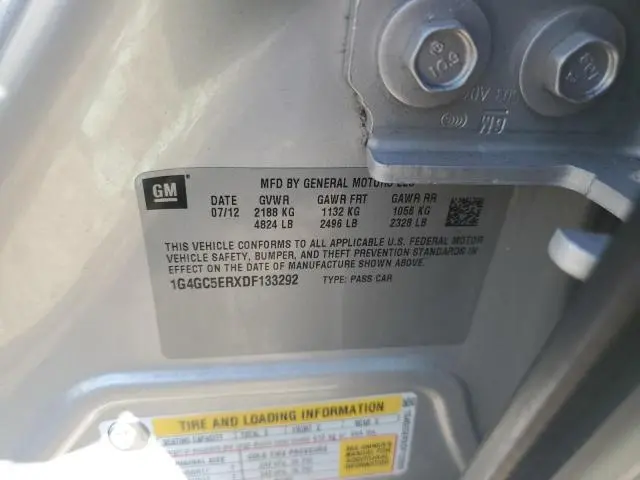 2013 BUICK LACROSSE   