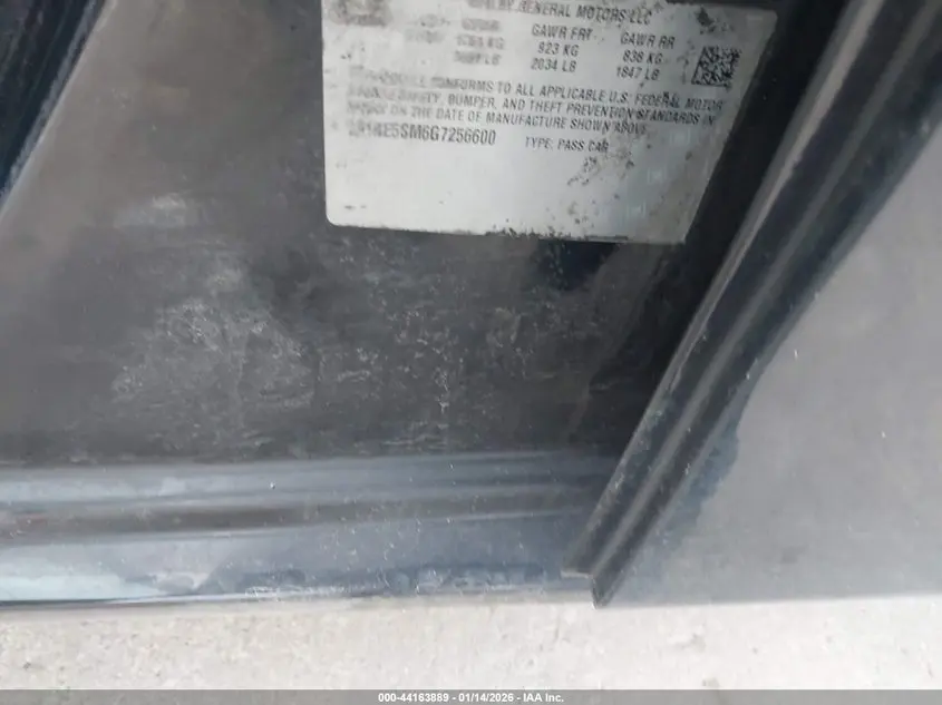 2016 CHEVROLET CRUZE LT AUTO