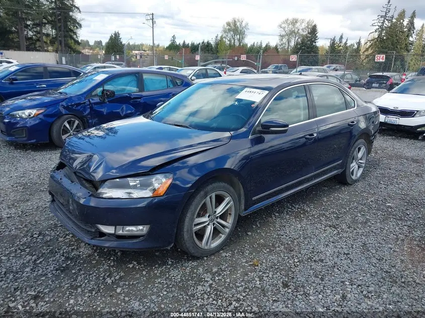 2013 VOLKSWAGEN PASSAT 2.0L TDI SEL PREMIUM