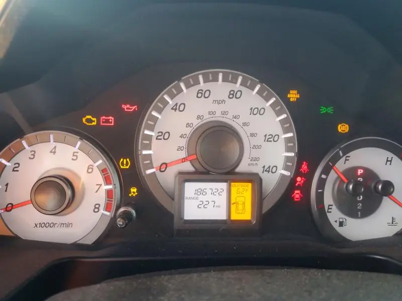 2012 HONDA PILOT EXL  