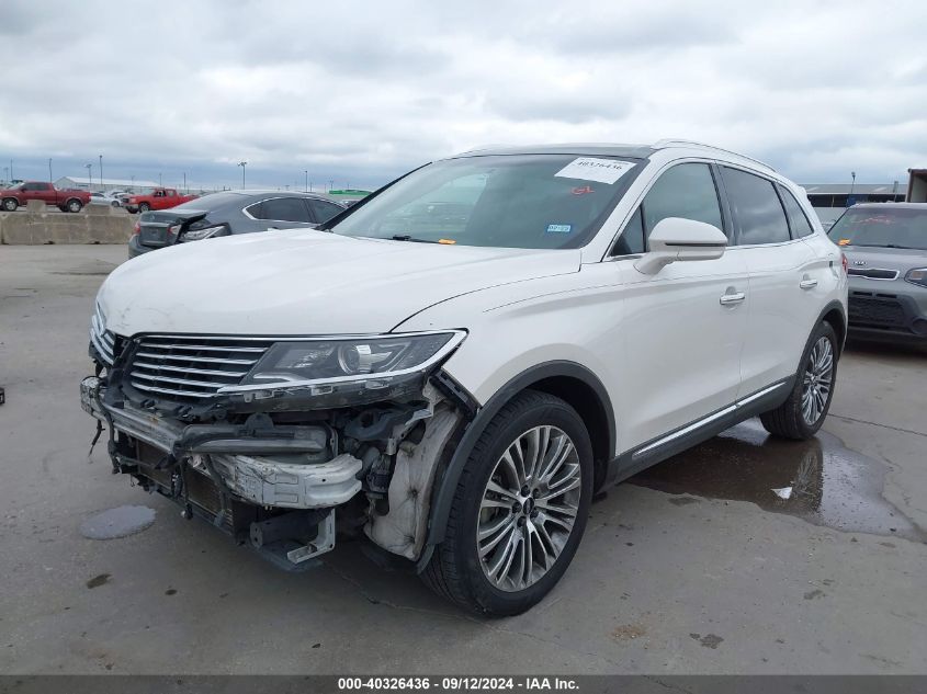 2017 LINCOLN MKX RESERVE