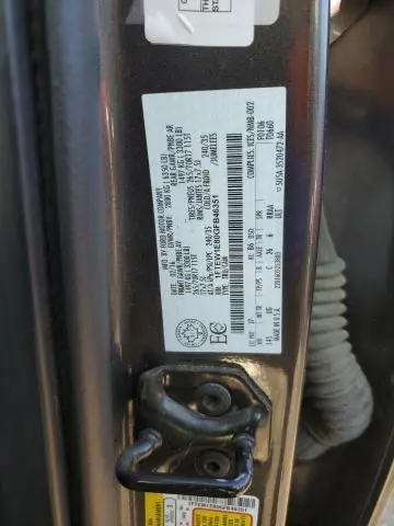 2016 FORD F150 SUPERCREW  