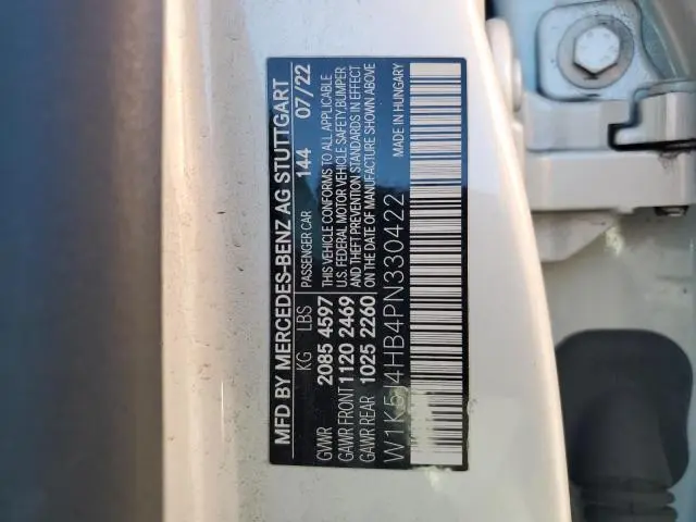 2023 MERCEDES-BENZ CLA 250 4MATIC  