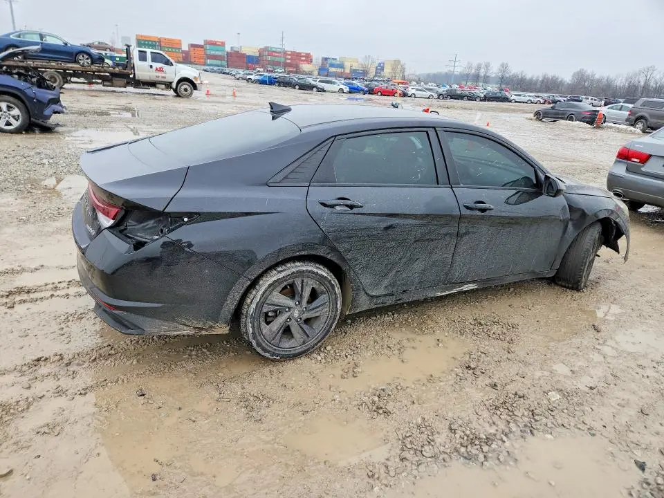 2023 HYUNDAI ELANTRA HYBRID 4D SEDAN BLUE
