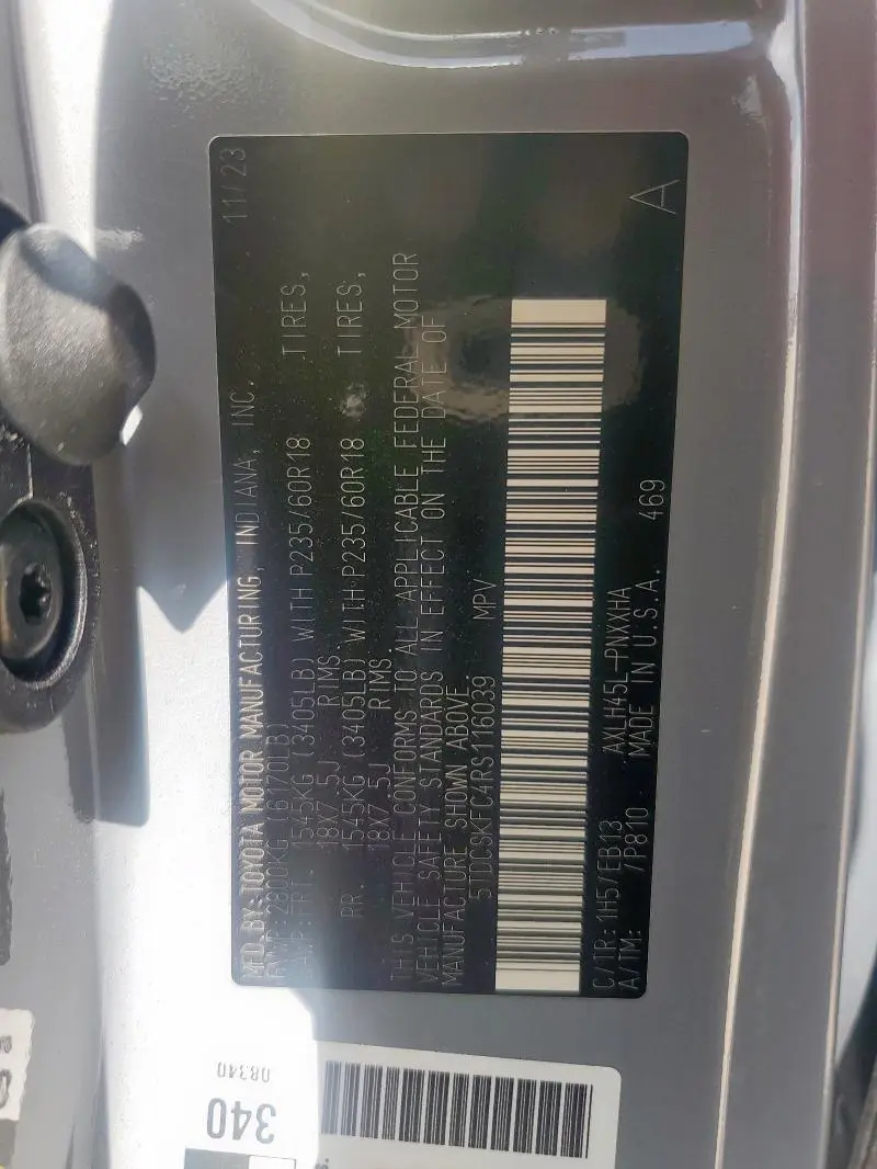 2024 TOYOTA SIENNA XSE  