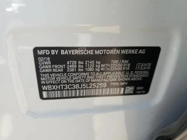 2018 BMW X1 XDRIVE28I  