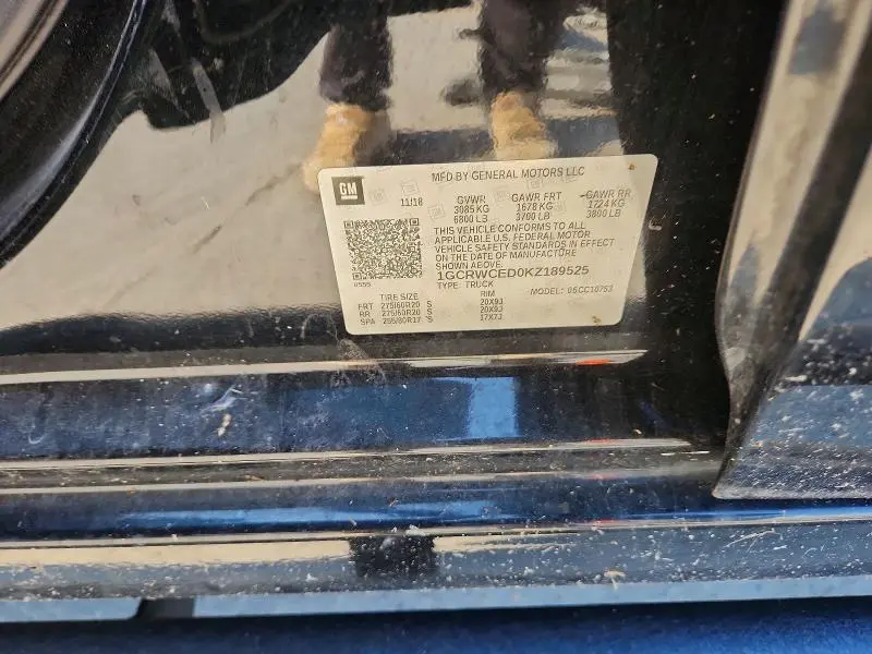 2019 CHEVROLET SILVERADO C1500 LT  