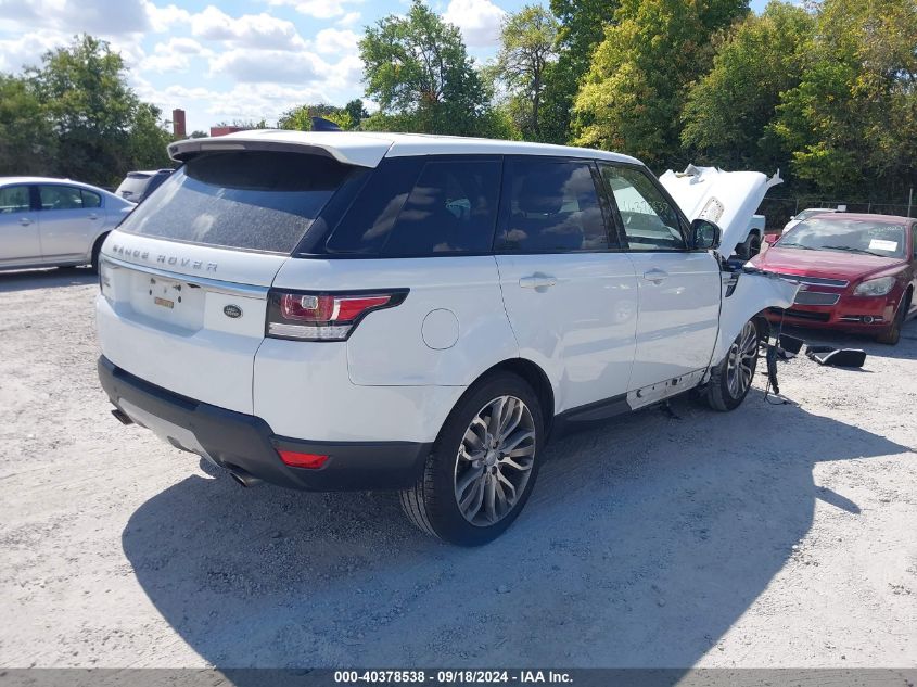 2017 LAND ROVER RANGE ROVER SPORT 3.0L V6 SUPERCHARGED HSE