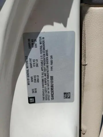 2011 BUICK LUCERNE CXL  