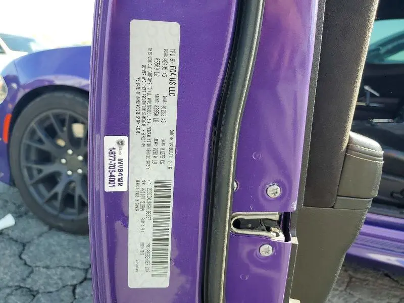 2016 DODGE CHARGER SRT HELLCAT  