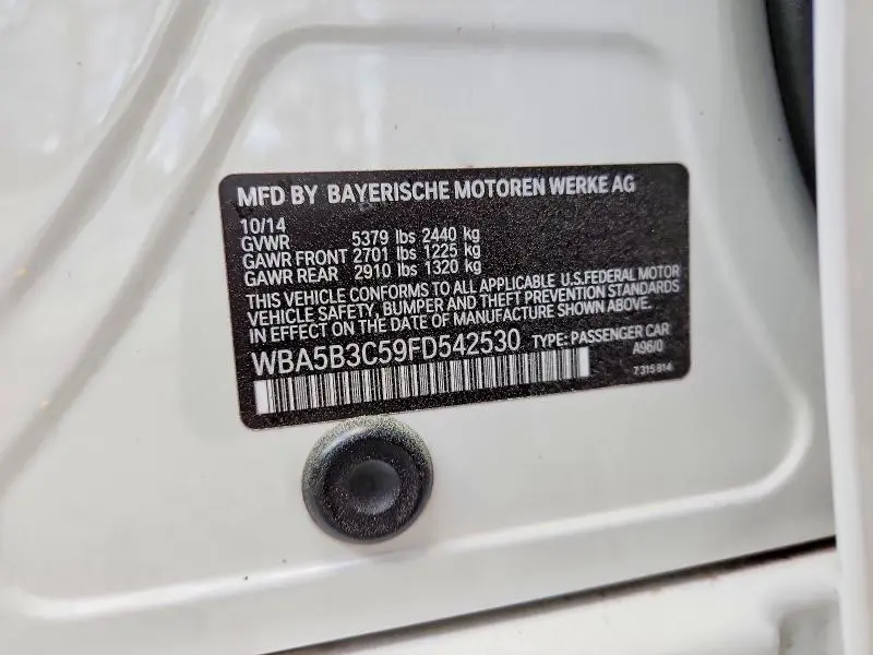 2015 BMW 535 XI  