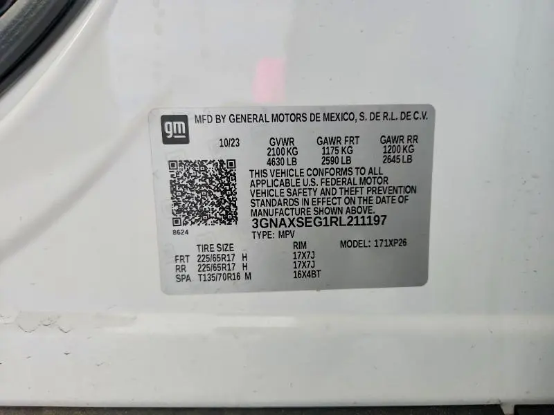 2024 CHEVROLET EQUINOX LS  