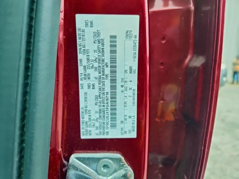 2015 FORD ESCAPE TITANIUM  