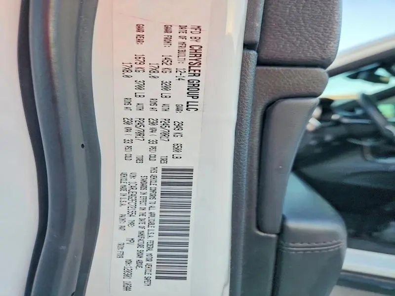 2015 JEEP GRAND CHEROKEE LAREDO  