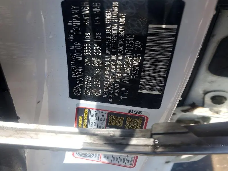 2024 HYUNDAI ELANTRA SEL  