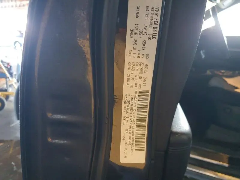 2016 DODGE DURANGO SXT  