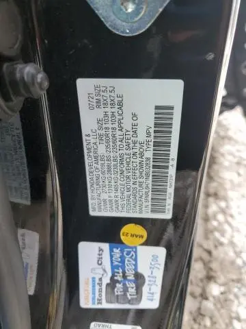 2022 HONDA ODYSSEY EXL  