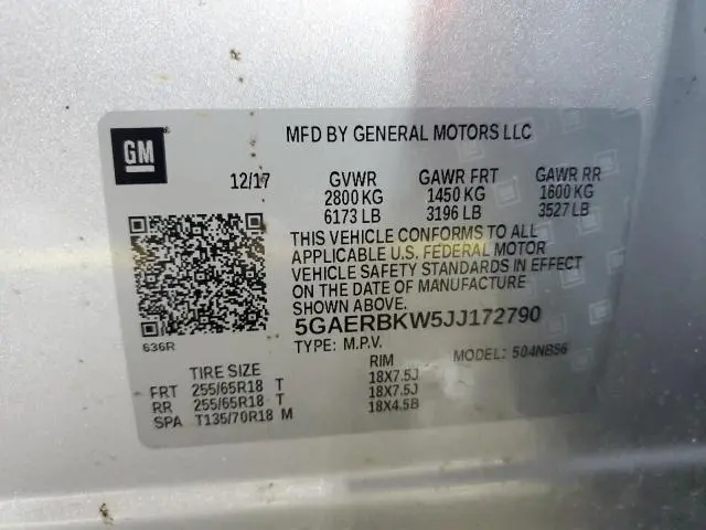 2018 BUICK ENCLAVE ESSENCE  