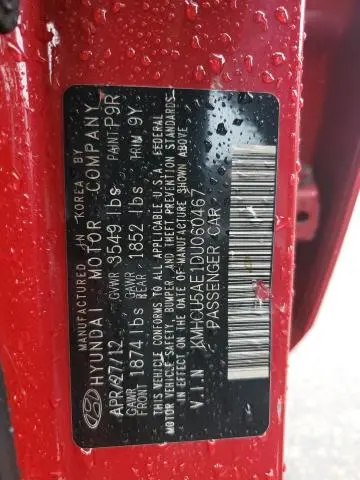 2013 HYUNDAI ACCENT SE  