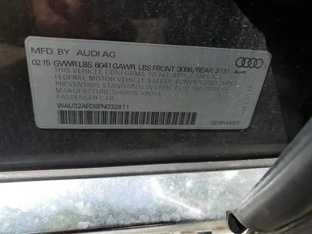 2015 AUDI A8 L QUATTRO  