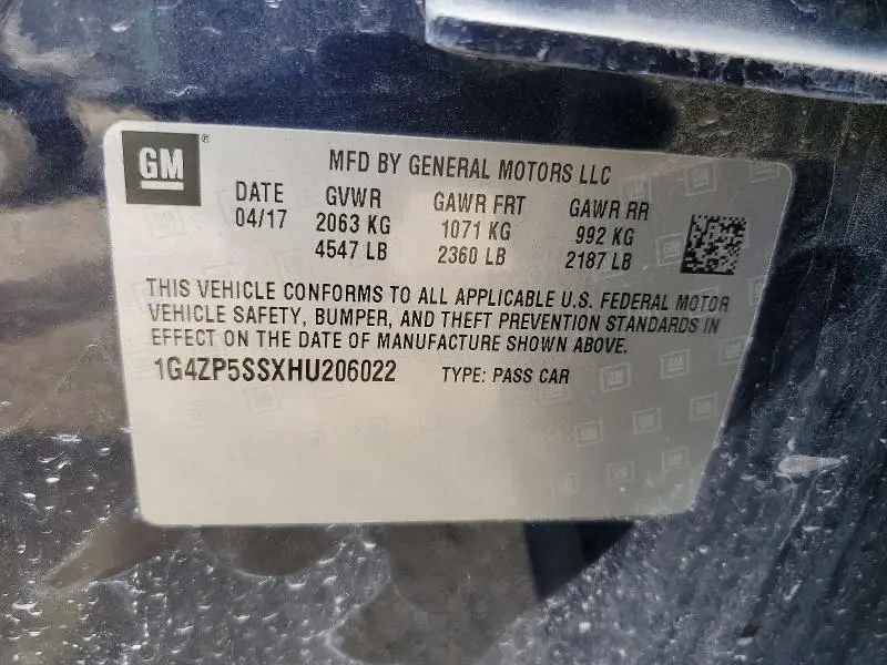 2017 BUICK LACROSSE ESSENCE  