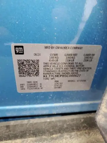 2025 CHEVROLET TRAX 1LT  