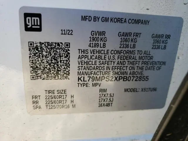 2023 CHEVROLET TRAILBLAZER LT  