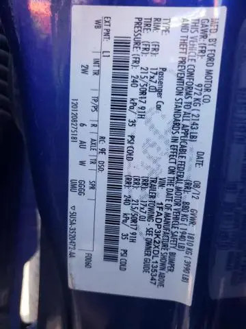 2013 FORD FOCUS SE  