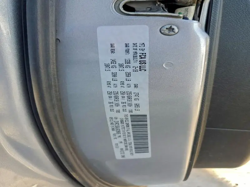 2018 CHRYSLER PACIFICA TOURING L  