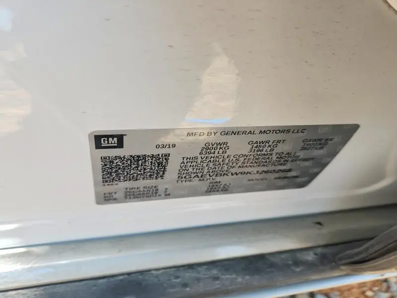 2019 BUICK ENCLAVE PREMIUM  