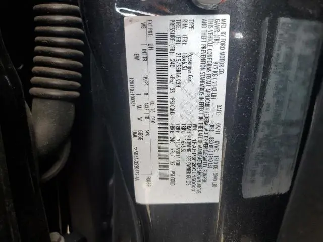2012 FORD FOCUS SE  