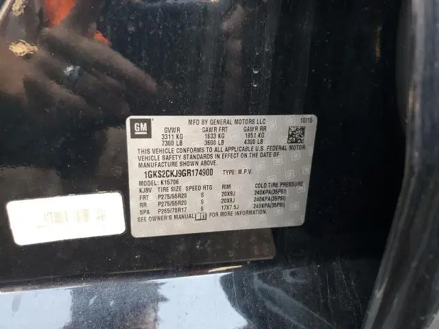 2016 GMC YUKON DENALI  