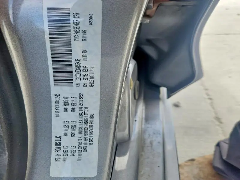 2016 CHRYSLER 200 LIMITED  