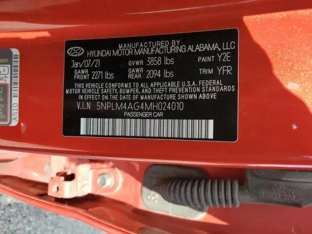2021 HYUNDAI ELANTRA SEL  